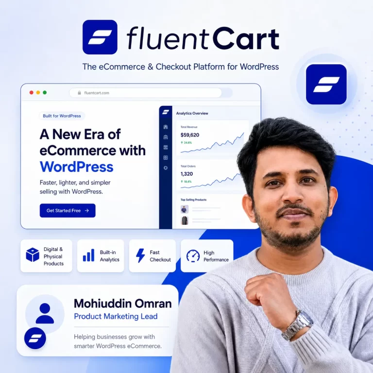 FluentCart author thumbnail